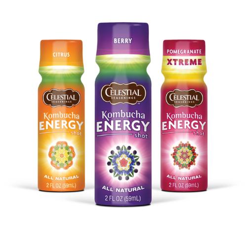 kombucha energy shots citrus berry pomegranate extreme