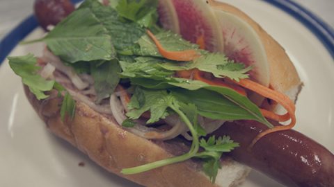 Early Bird Banh Mi Hot Dog FOODBEAST Summer Classic