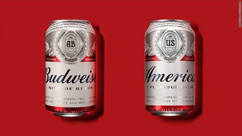 Budweiser Changes its Name to "America" in Anticipation of the Most American Summer Ever