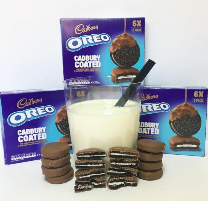 cadbury chocolate oreos