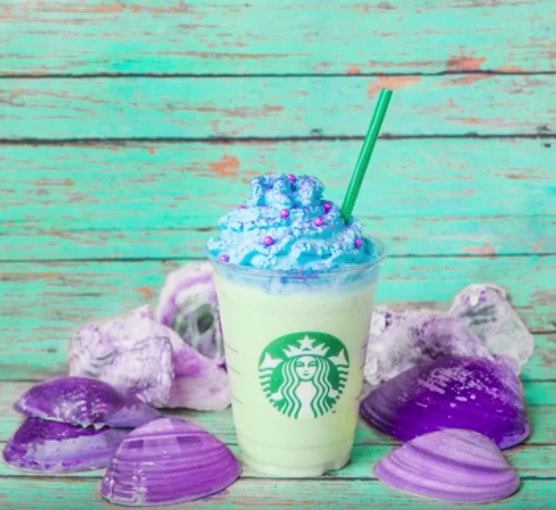 mermaid frappuccino