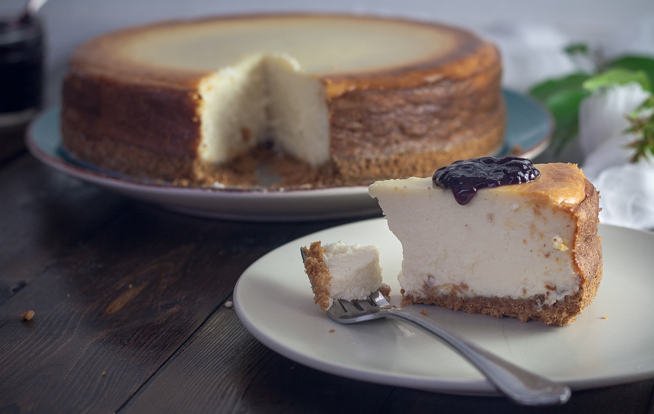 unexpected food origins cheesecake