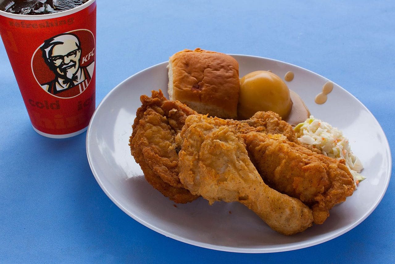 kfc customer fined