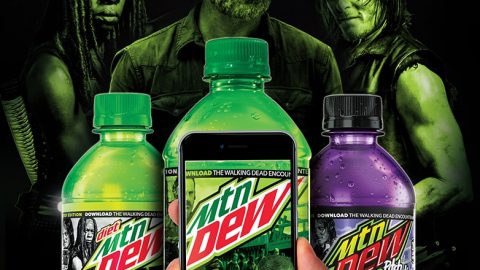 mtn dew the walking dead