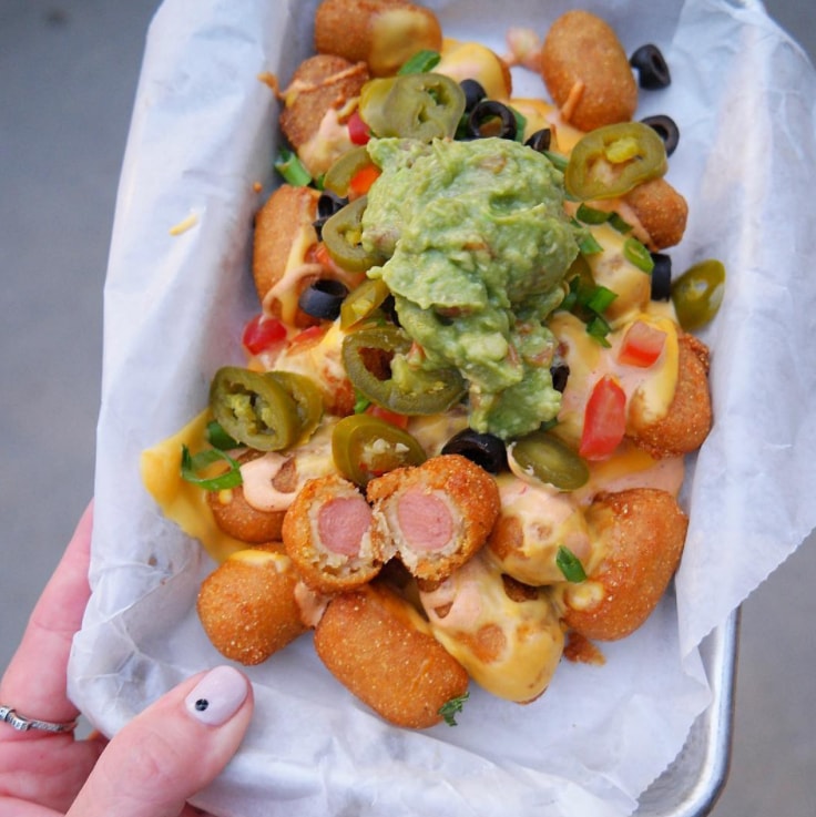 corn dog nachos