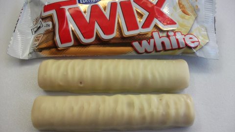 white chocolate twix