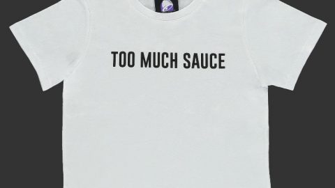 Taco Bell Too Much Sauce Graphic Tee -- 1590