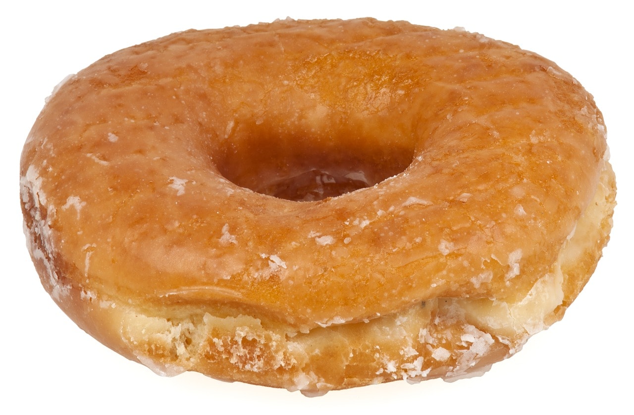 police mistake donut glaze