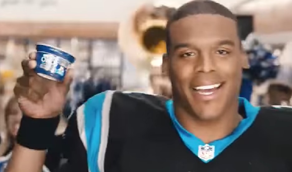 dannon drops cam newton