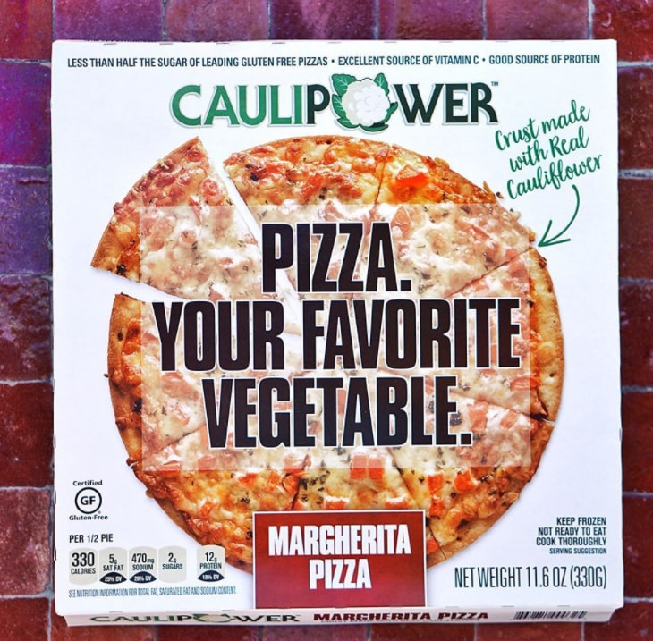 frozen cauliflower pizza startup