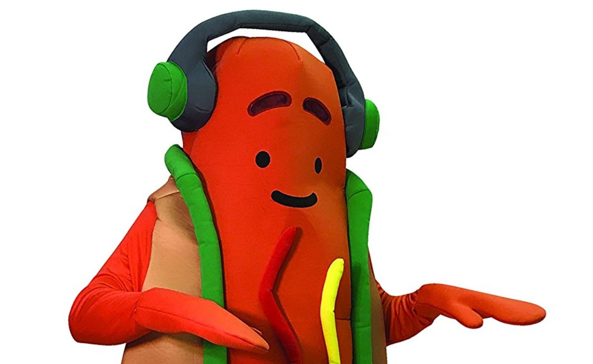 dancing hot dog costume