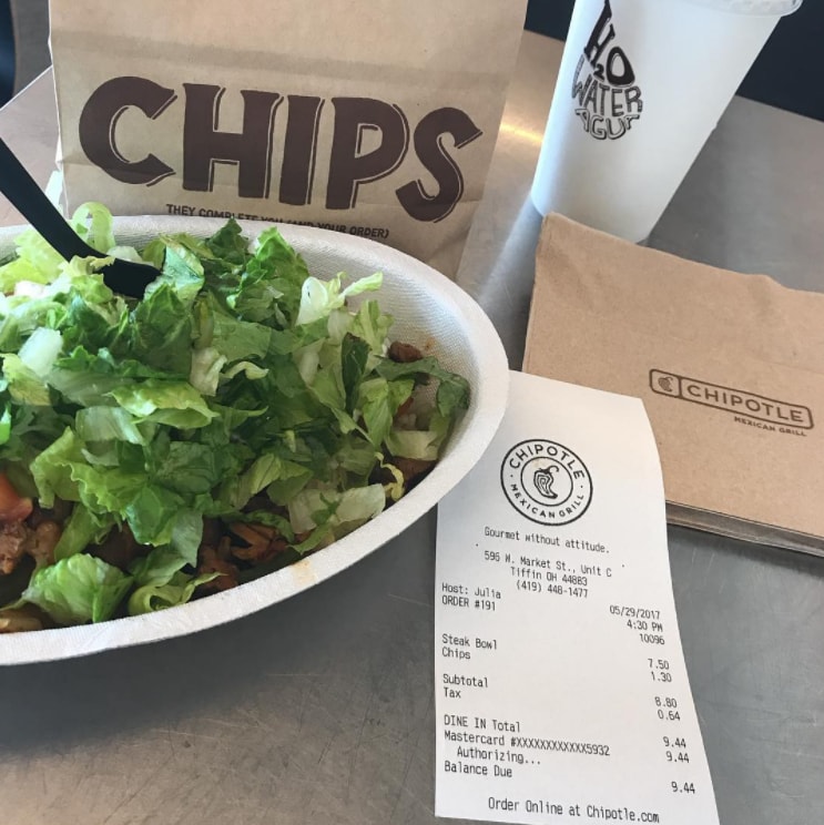 chipotle every day