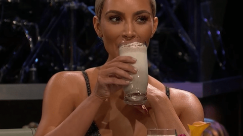 kim kardashian drinks sardine smoothie