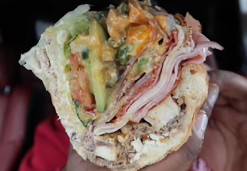 four pound subway sandwich challenge