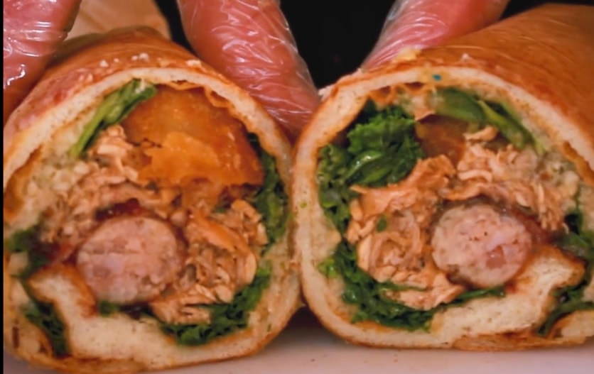 yorkshire pudding burrito