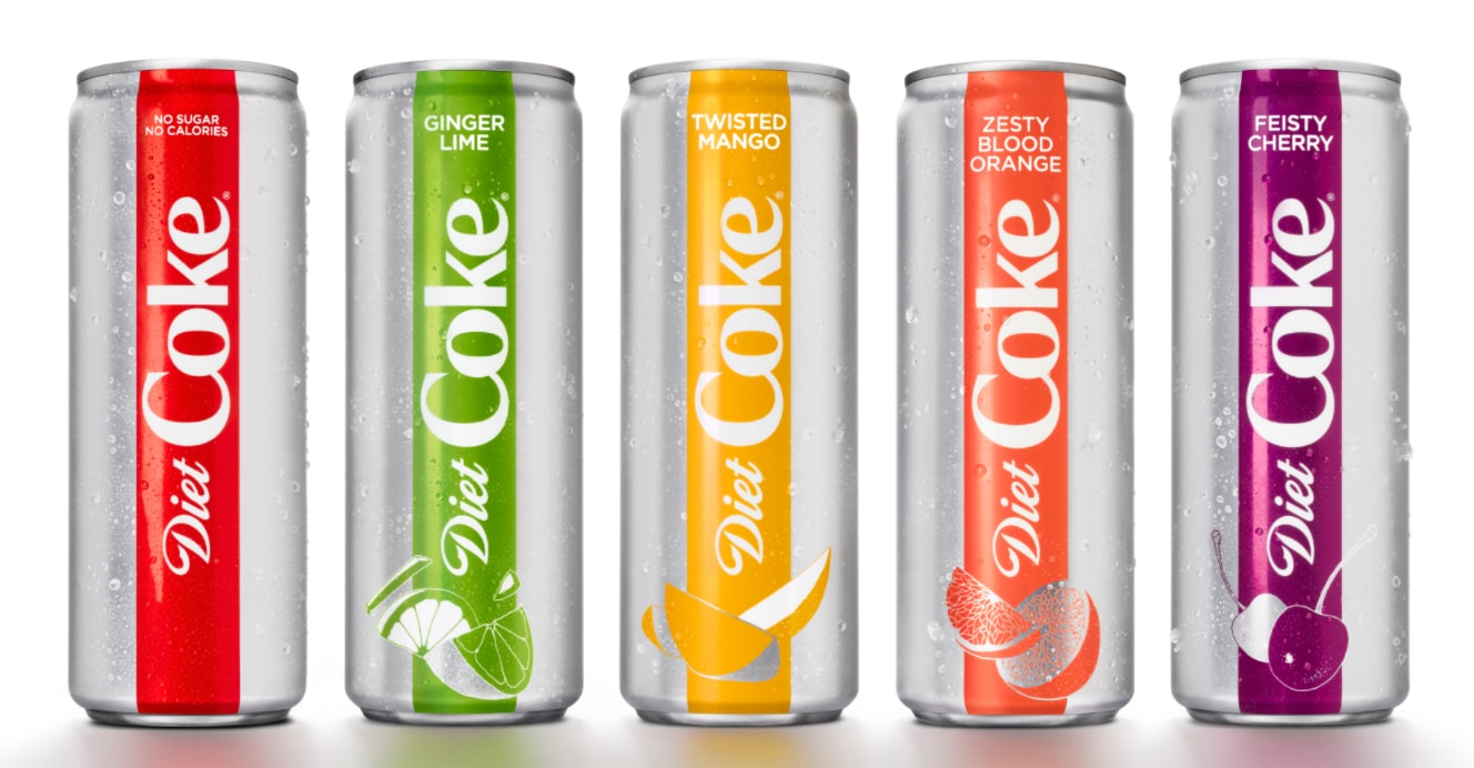 diet coke rebrand