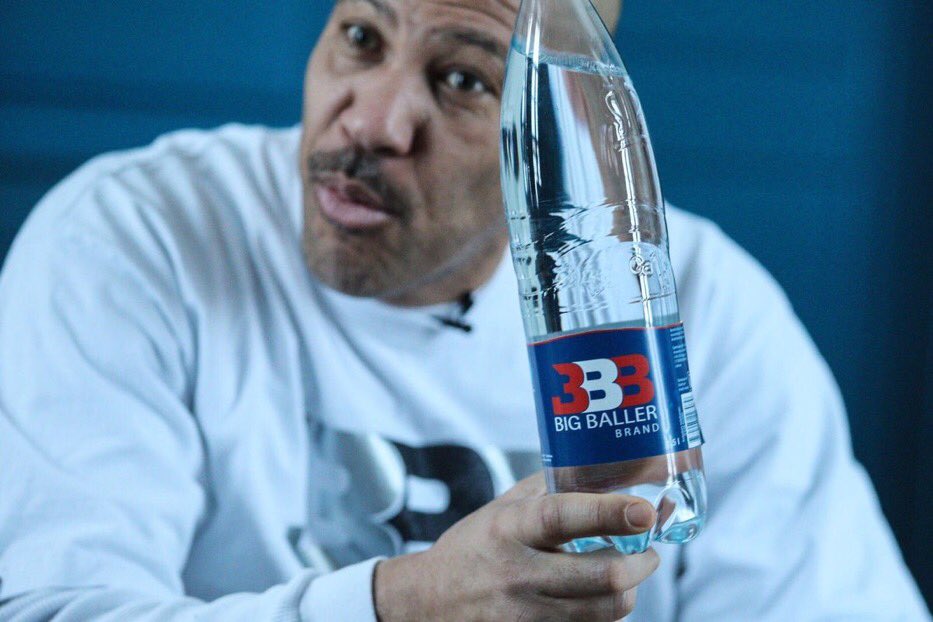 big baller bottled water