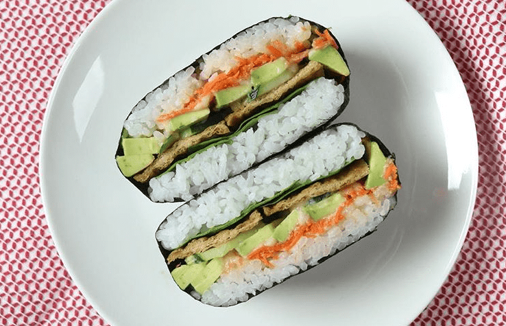 sushi sandwiches