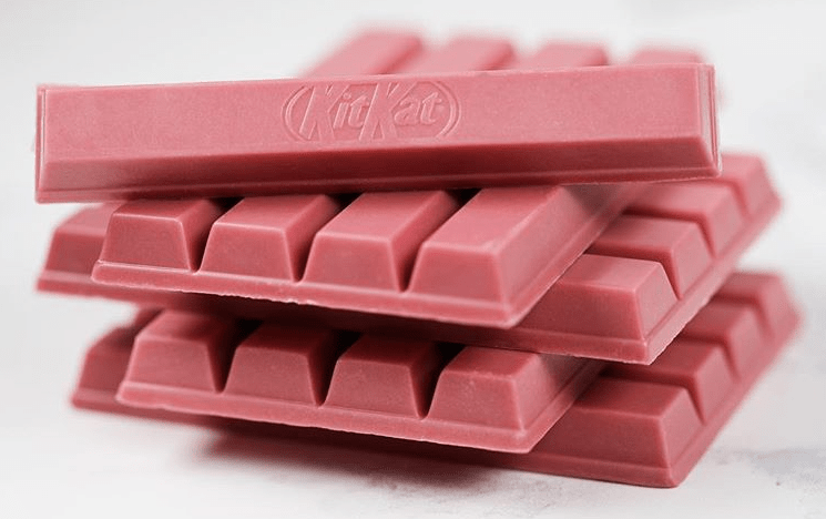 ruby chocolate kitkats