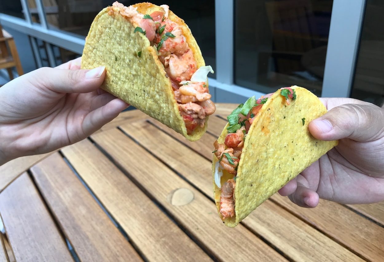 crayfish taco