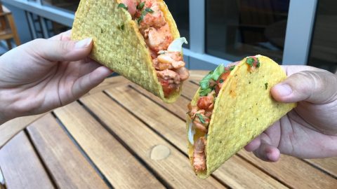 crayfish taco