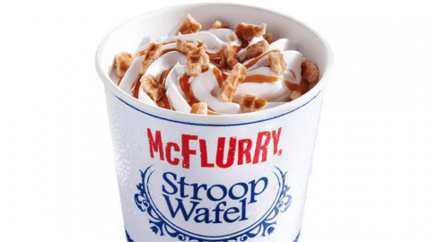 stroopwafel mcflurry