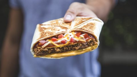 mexican pizza crunchwrap