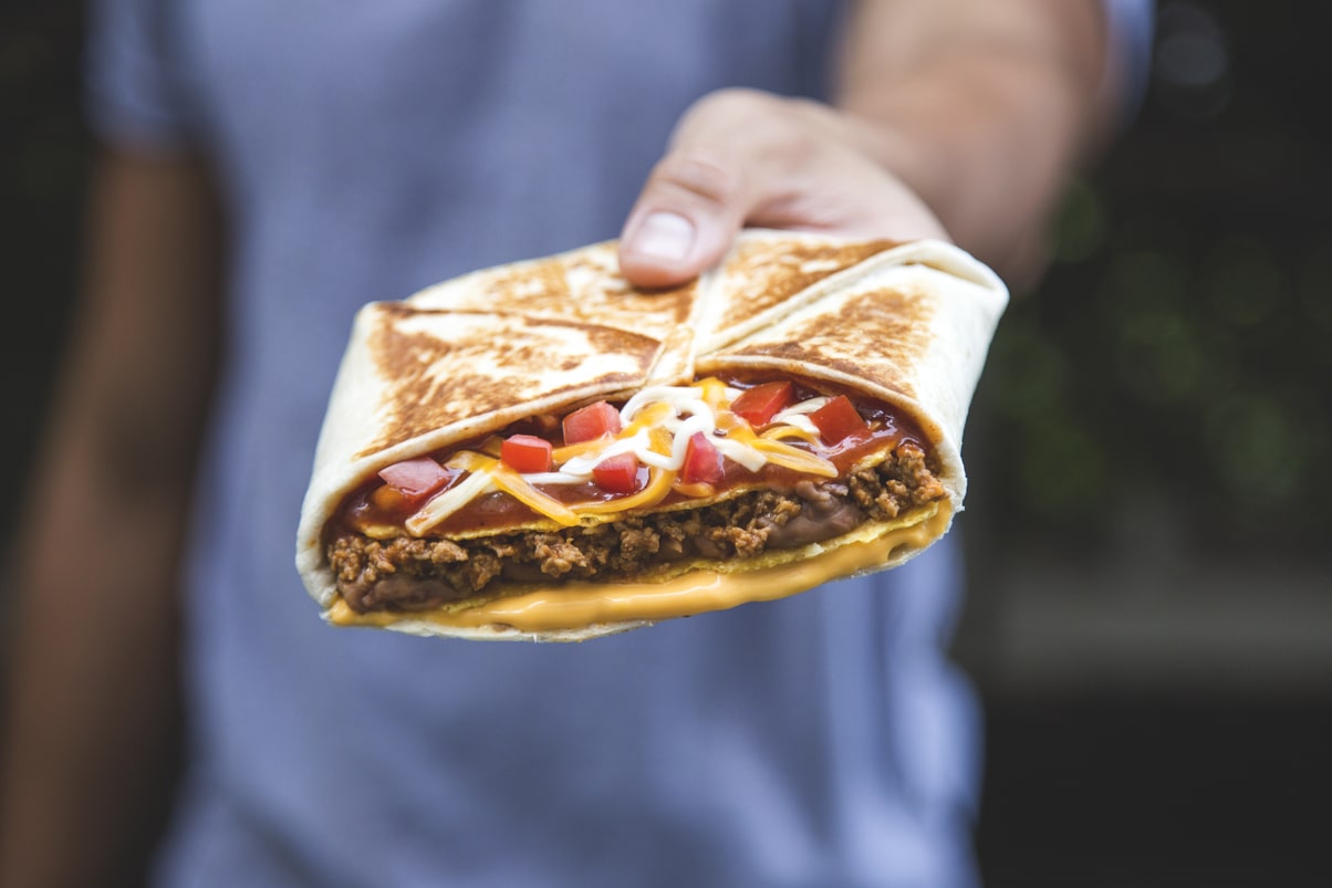 mexican pizza crunchwrap