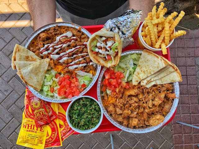 halal guys spicy bbq chicken