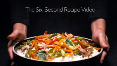 Six Second Recipe Video