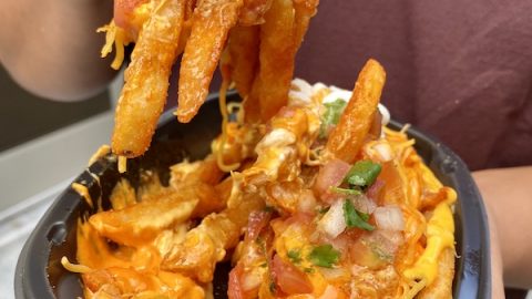 buffalo chicken nacho fries