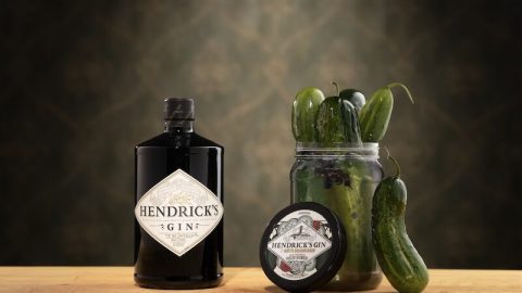 Hendrick's Gin Katz's Deli Pickles