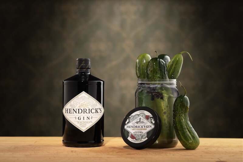 Hendrick's Gin Katz's Deli Pickles