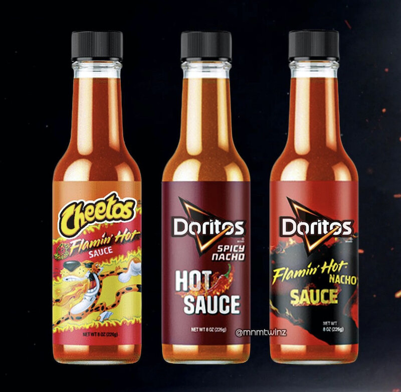 cheetos doritos hot sauces