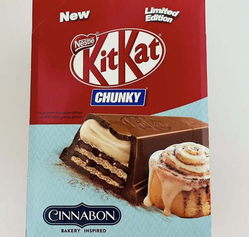 kit kat chunky cinnabon