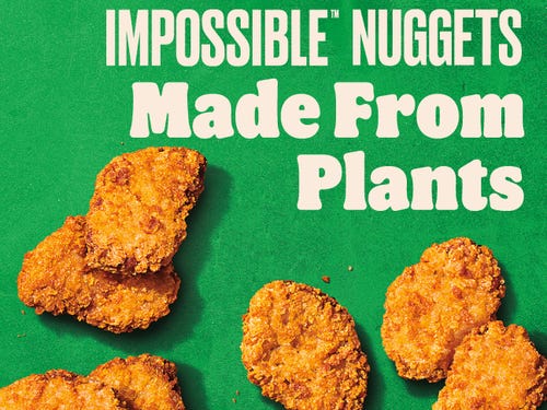 burger king plant-based impossible nuggets