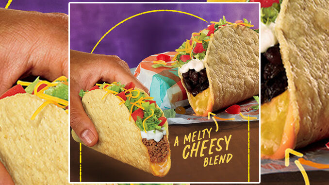 Taco Bell Cantina Crispy Melt Taco