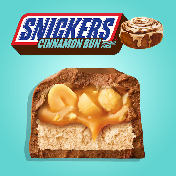 Snickers Cinnamon Bun