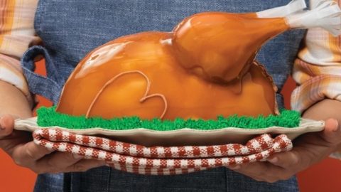 Baskin-Robbins Turkey Cake