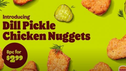 Burger King Dill Pickle Nuggets