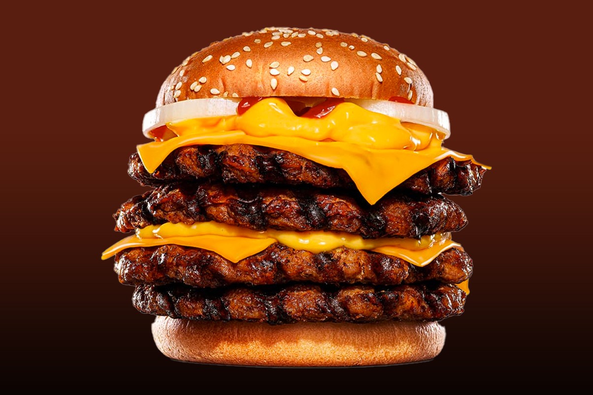 Burger King Japan Super One Pound Beef Cheeseburger