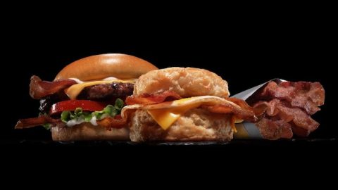 Carl's Jr. Hardee's Candied Bacon Lineup