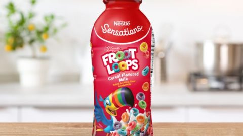 Froot Loops Nestle Sensations Cereal Flavored Milk