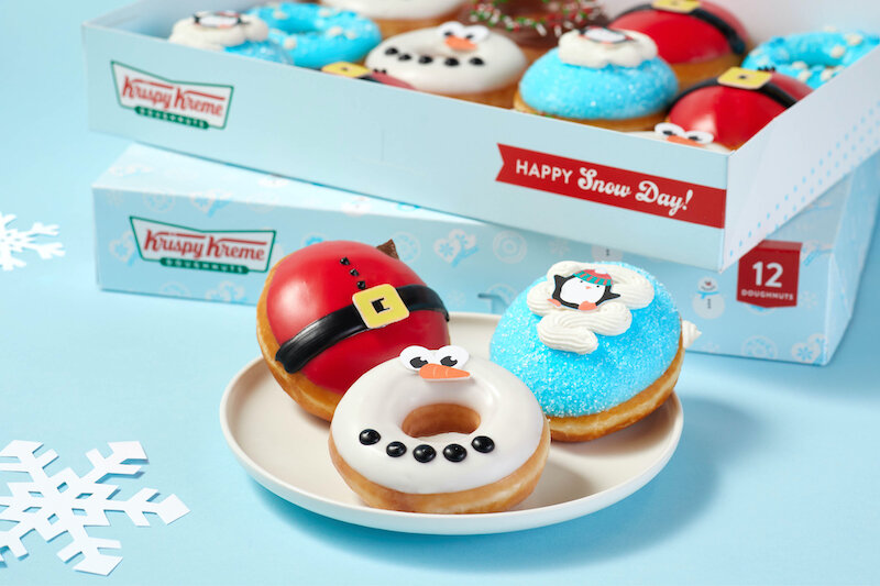 Krispy Kreme Let it Snow Collection