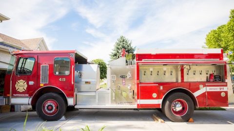 Fire Truck Mobile Tap Room