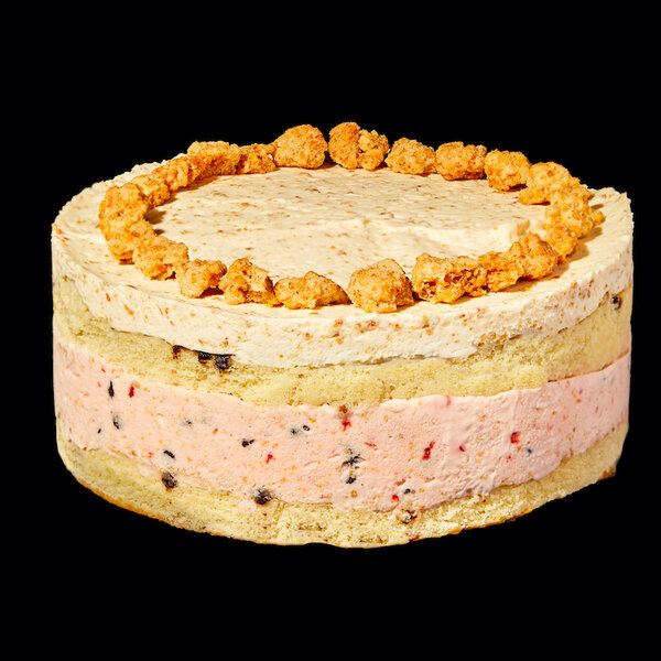 Milk Bar Candy Cane Cornflake Ice Cream Cake