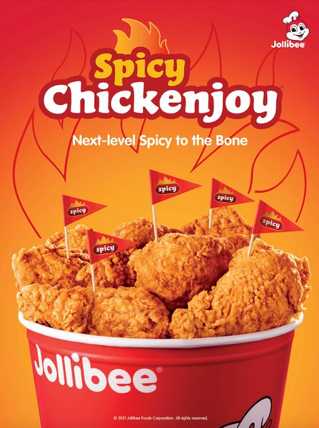 Jollibee Spicy Chicken Joy