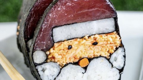 Santa Sushi by Wave Mount Dora