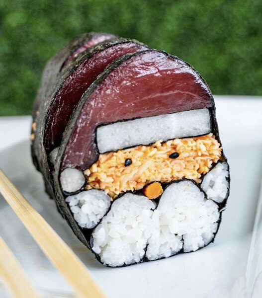 Santa Sushi by Wave Mount Dora