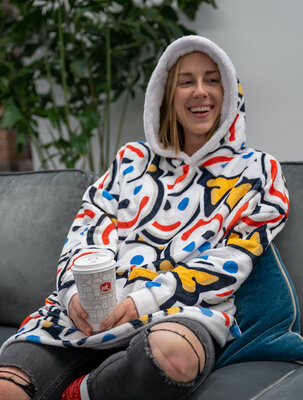 Jack In The Box blanket hoodie